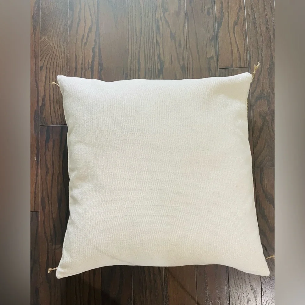 SURYA Sambramba NEW NWOT 20x20 Square Decorative embroidered pillow